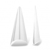 Stiletto Clear Tips - 250 pcs
