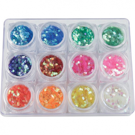 Hexagonal Glitter Kit
