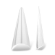 Stiletto Clear Tips - 100 pcs